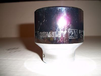 NEW STANLEY   3/4 in Drive   2-1/8 inch     12 Point socket