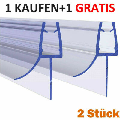 .one Bath Duschdichtung – Für 6–8 Mm Glasstärke, 180 Cm Länge, Selbsthaftend, PVC (Modell 8)