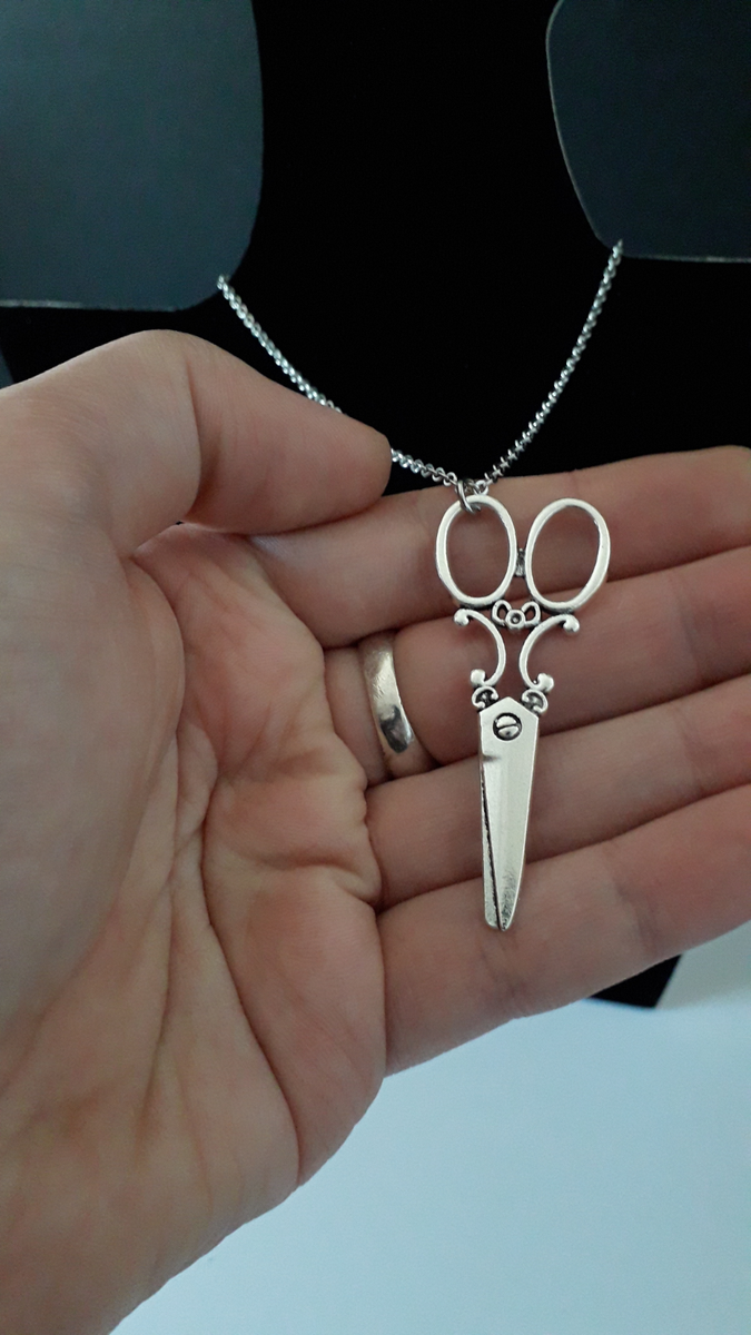 SOFIA MILANI Collana Donna In Argento 925 Con Ciondolo Forbici - Placcata Rodio - Ipoallergenica - 2