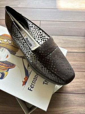 Fernando Pensato Melanie Diam Loafer   Mesh Grau   Plateau   Gr. 38   NEU