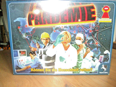 PANDEMIE von Matt Leacock; Pegasus Spiele 2009, neu in Folie, Schachtelmängel