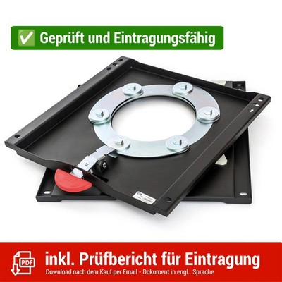 Drehkonsole passend f. Fiat Ducato ab 2006 Fahrer- oder Beifahrerseite X250-X290