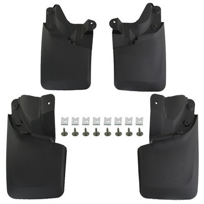 For 2016-2023 Toyota Tacoma Splash Guards 4PC Black No-Drill OEM Chassis Only