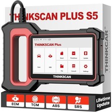 OBD2 Scanner, ThinkScan Plus S5 ABS,SRS,TCM,ECM System CAN Diagnostic Scan