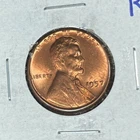 1957 LINCOLN WHEAT CENT ~  CH BU  / RED  ~ BEAUTIFUL COIN ~
