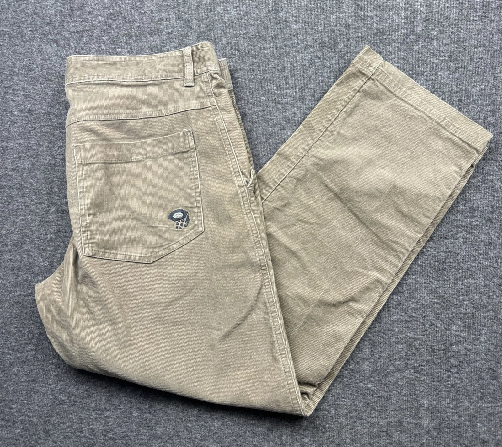 Mountain Hardwear Corduroy Pants Mens 36x30 Beige Hiking Climbing Gorpcore