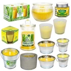 Citronella Candles for Indoor / Outdoor Use Bugs Away - Choose Design