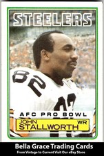 1983 Topps #366 John Stallworth Pittsburgh Steelers NFL Football