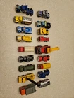 Matchbox Truck Lot Vintage 18 Trucks, Hot Wheels,  Majorette