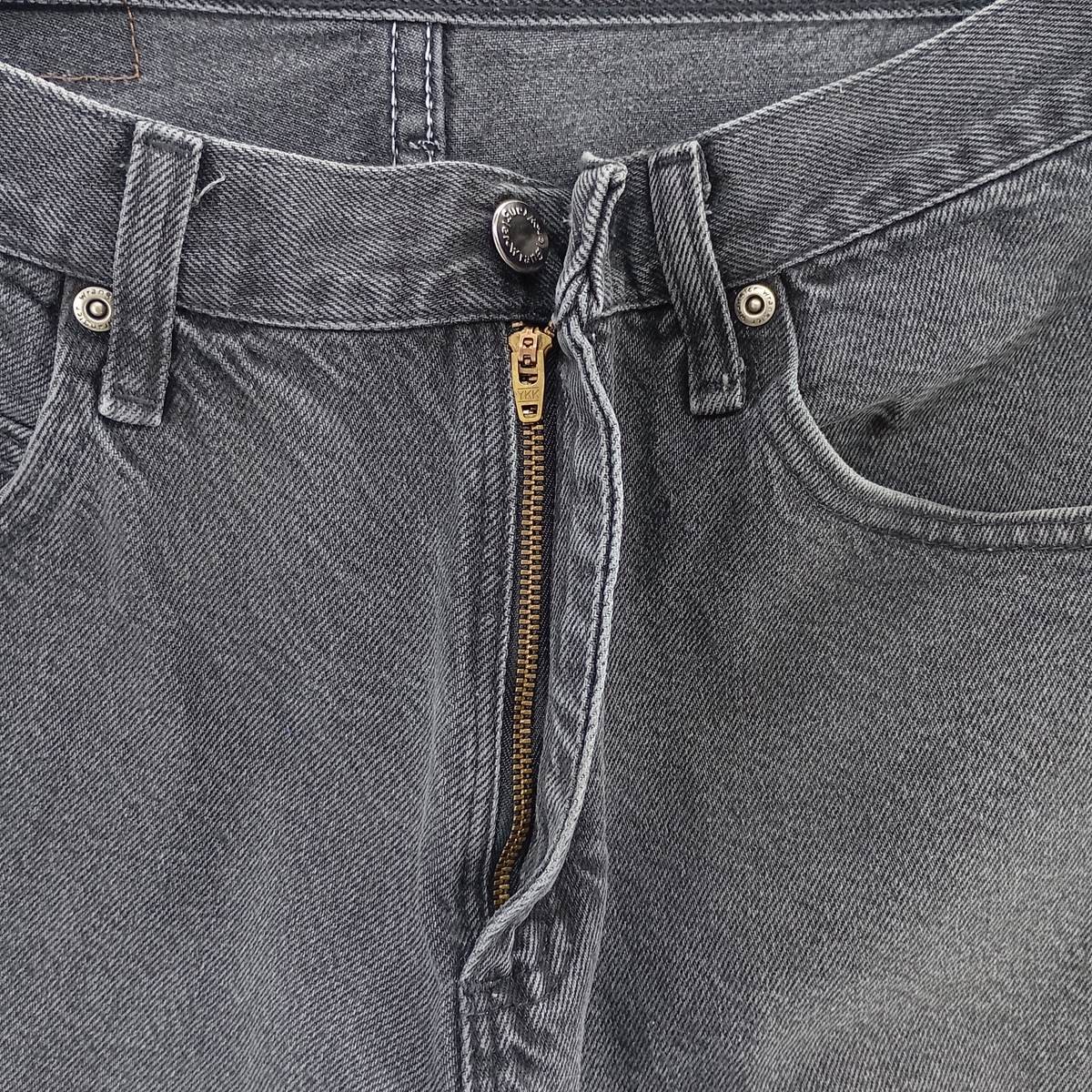 Used Wrangler Men's Black Denim Straight Leg Denim Pants Size W32 thumbnail 6