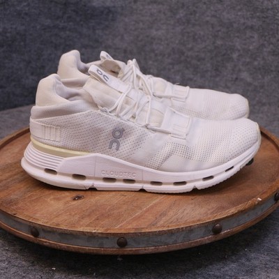On Running Cloudnova Women Size 11 Undyed White 26.98225 Athletic Shoes Sneaker