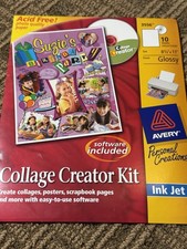 Avery Collage Creator Kit 3556 Glossy Paper 8.5x11 Ink Jet