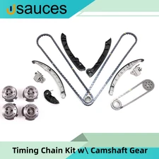 Timing Chain Kit wCamshaft Gear for 13-20 Land Rover LR4 Range Rover Jaguar 3.0