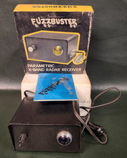 VINTAGE 1970'S Genuine Fuzzbuster Parametric X-Band Radar Receiver Box Manual
