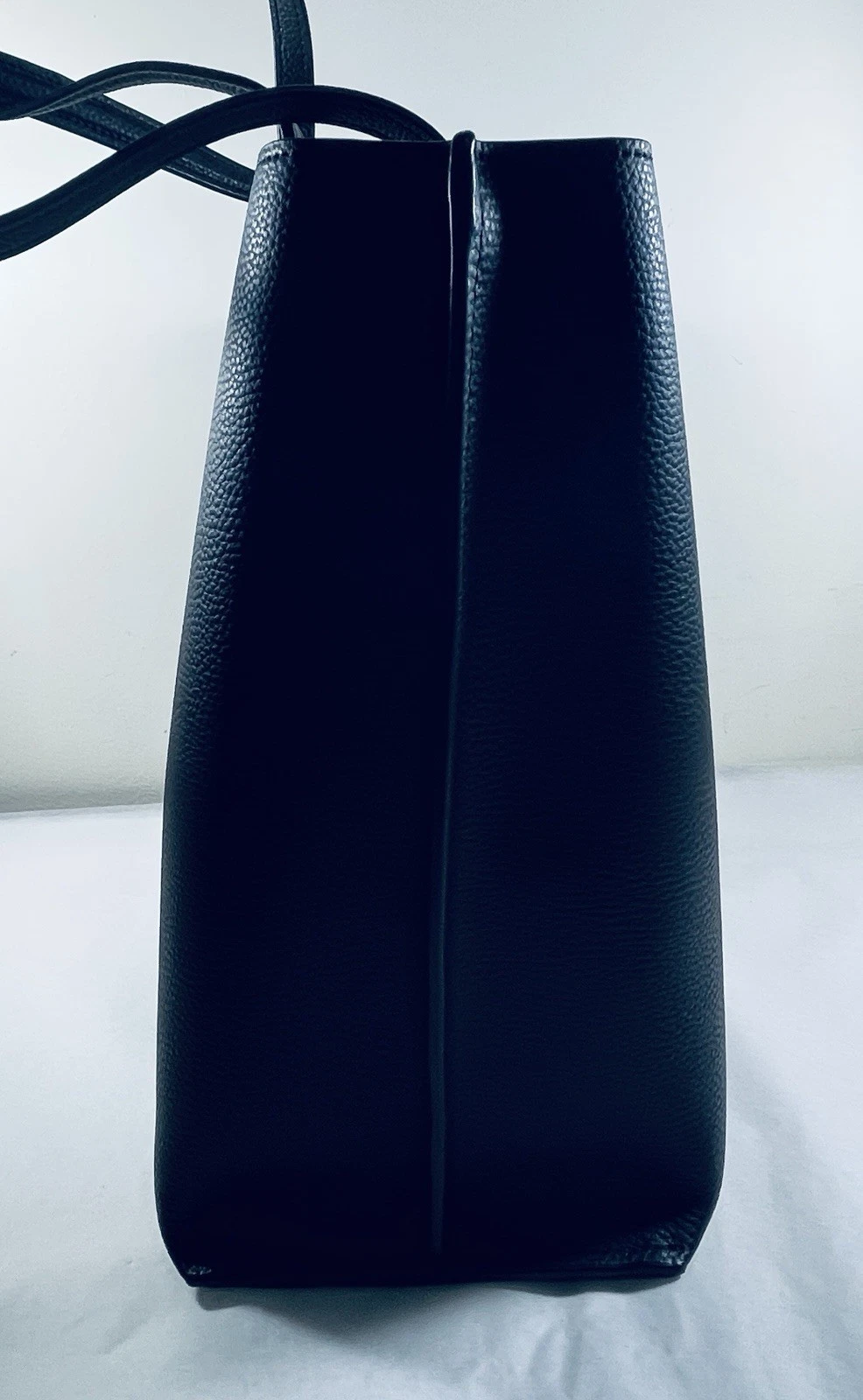 Borsa Coach Willow CO689 NERA pelle ciottolata firma interna tote bag