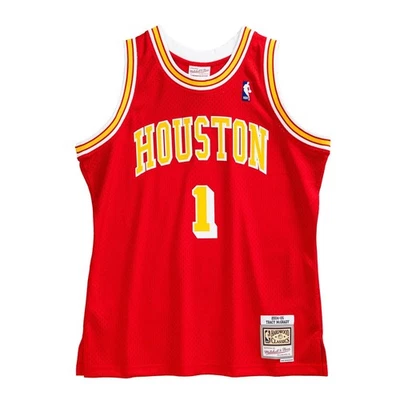 Mitchell & Ness NBA Swingman Jersey Houston Rockets 2004 Tracy Mcgrady Rouge - Photo 1/2