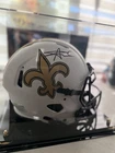New Orleans Saints Alvin Kamara Signed Authentic Football Helmet Beckett COA