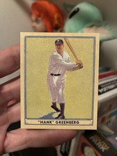 Hank Greenberg Cards, Rookie Cards and Autographed Memorabilia Guide 23