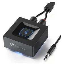 Bluetooth Audio Adapter for Music Streaming Sound System, Esinkin Wireless Audio