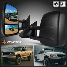 Fits 1997-2003 Ford F150 F-150 Power Adjustable Towing Mirrors Leftright 97-03