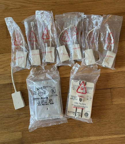 Excelsus Z-Blocker DSL & Phone Filter Splitter Model Z-330P2J + Corro Shield Lot