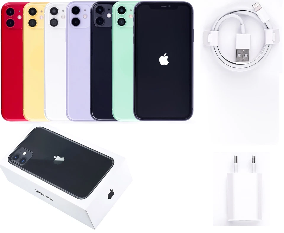 Apple iPhone 11 64GB 128GB 256GB Alle Farben | 100% Batterie | WIE NEU | Mit OVP