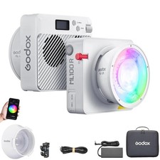 Godox ML100R RGB LED Video Light, 110W 1800K-1000K Full Color COB...