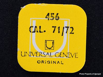 Vintage Universal Geneve Cal. 71/72 Setting Wheel Ring Part # 456