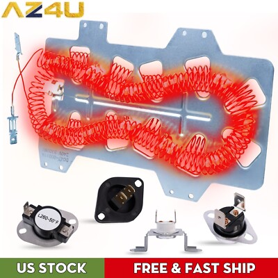 DVE50M7450W A3 DV400EWHDWR AA DV405ETPASU AA Samsung Dryer Heating Element