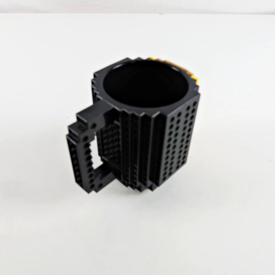 Taza de café azul ladrillo Lego construida 12 oz bloques de construcción Lego sin BPA en muy buena condición Foto 3 de 4