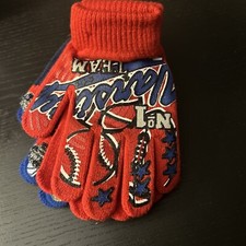 Gripper Gloves Kids Sports Theme. Three Pack