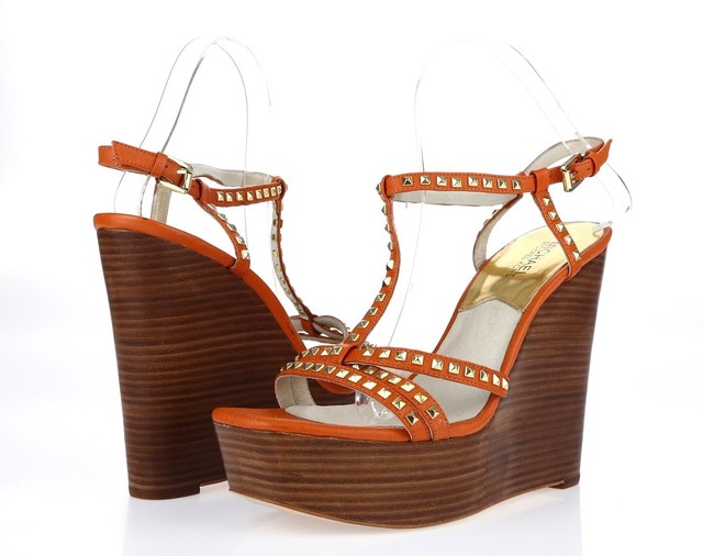michael kors heels orange