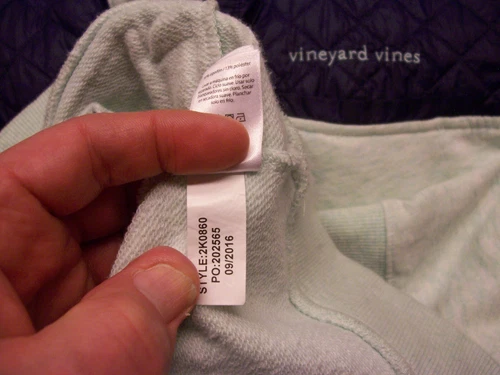 men's or women's sz S 41" Vineyard Vines "Performance" line hoodie jacket SUPERB image 9