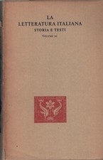 La Letteratura Italiana Storia e Testi vol. 10 - Poeti Minori del Trecento a ...