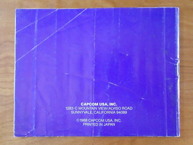 Legendary Wings Nintendo NES Manual Only ~ Instruction Booklet