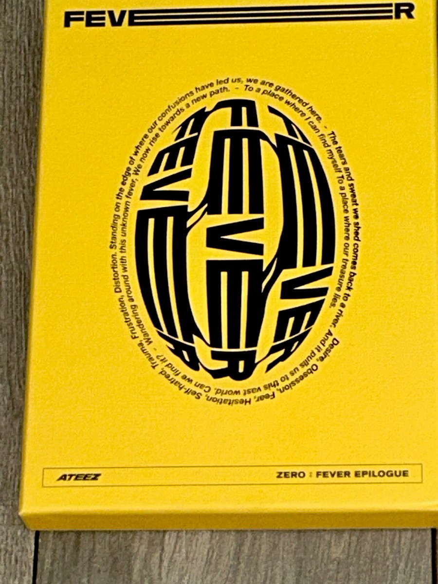 NEW ATEEZ Zero Fever Epilogue Z Ver Korean Boy Band Music CD