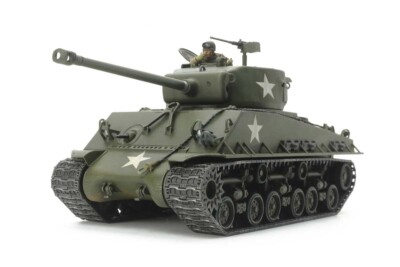 Tamiya 1/48 US M4A3E8 Sherman Easy Eight Medium Tank Model Kit TAM32595