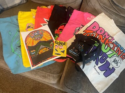 Glastonbury Festival 2023 Canvas Guardian Bags FULL SET + MUCH MORE!!!!!!