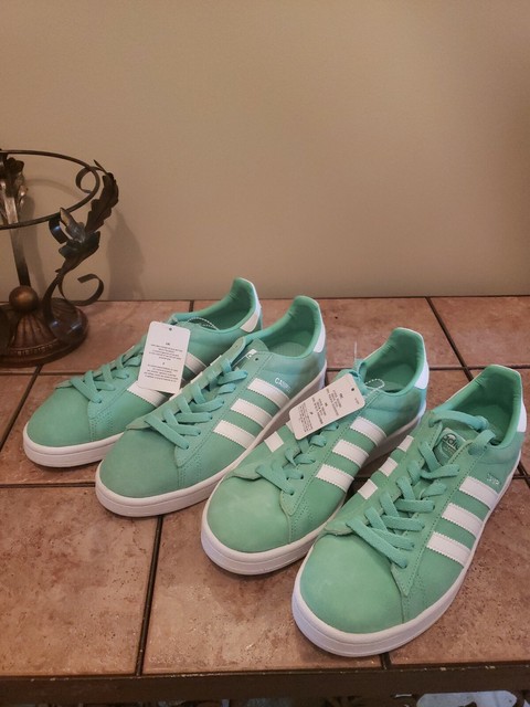 adidas campus green glow
