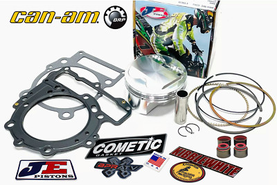 Can Am DS650 DS Baja 650 650X JE Piston Stock Standard 100mm Top End Gasket Kit