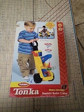 Vintage Tonka Playskool Rumblin Rollin Crane Wheel Drivers 
