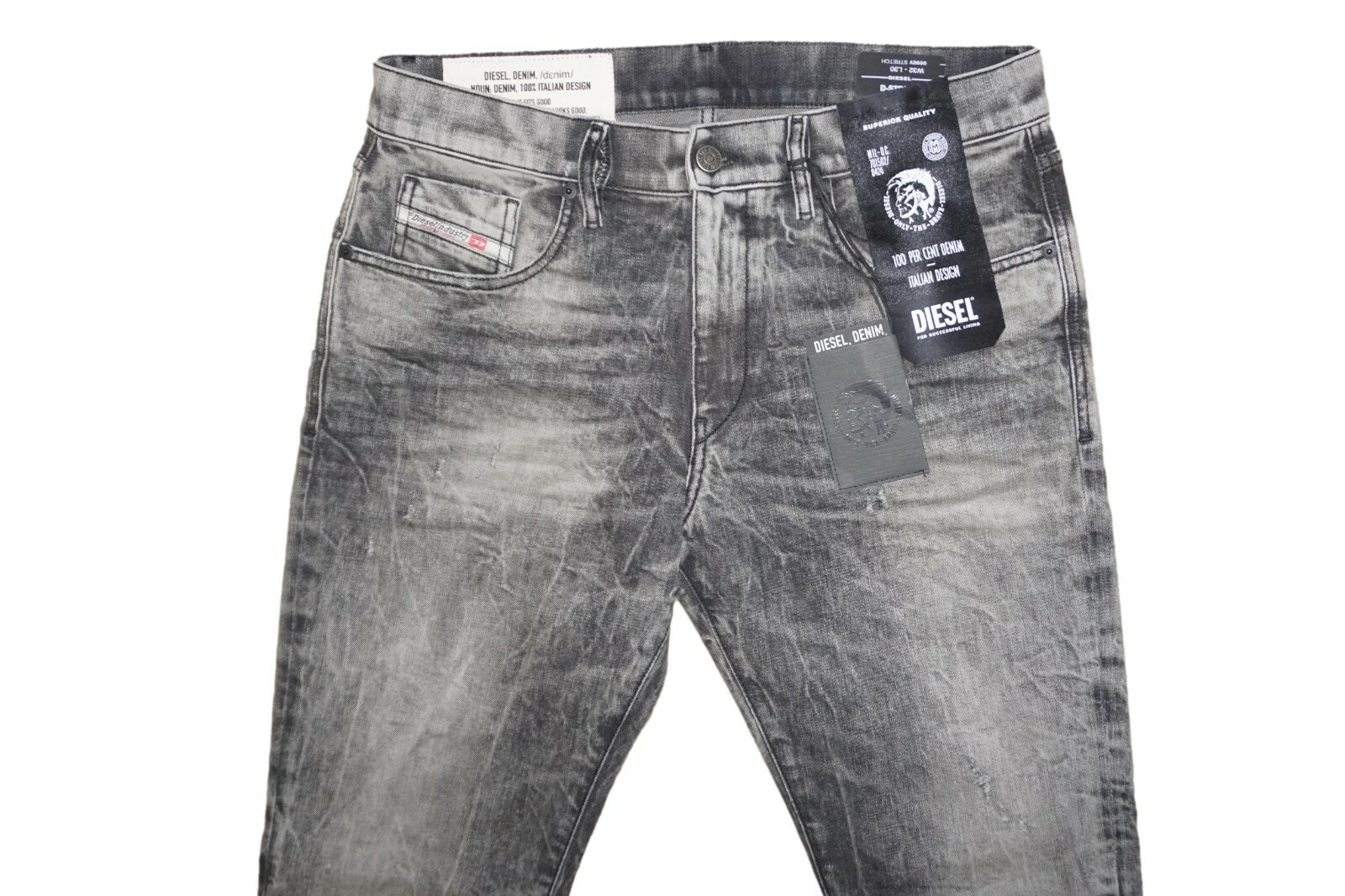 DIESEL D-STRUKT 009EV JEANS SLIM W32 L32 100% AUTHENTIC