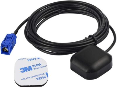 GPS Antenna Fakra C Waterproof Active GPS Navigation for Car Stereo Head Unit