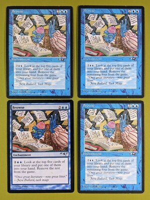 #ad Browse x4 Alliances 4x Playset Magic the Gathering MTG $2.50