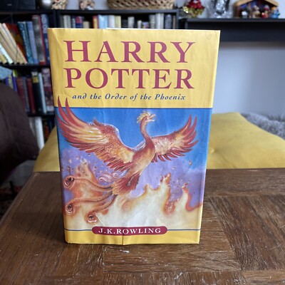 Harry Potter And The Order Of The Phoenix 1st CAN DJ HC J.K. Rowling Canadian