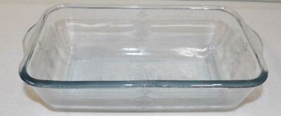 Fire King Sapphire Blue Philbe Meat Loaf Bread Baking Pan Dish