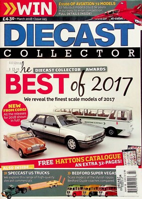 Diecast Collector Magazine Best Of 2017 March 2018 Issue 245