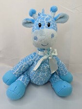 First Main Jingles Blue Giraffe Plush Rattle 9 Inch 2773 Stuffed Animal Toy 2