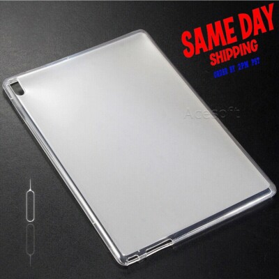 Flexible Clear Soft Protective Case for Lenovo Moto Tab 4 10 Plus 10.1'' TB-X704F