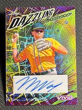 2023 Leaf Vivid PURPLE LASER DAZZLING AUTO Myles Naylor 1/1